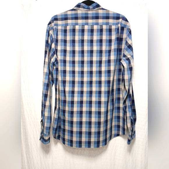 J.Crew  Men's Cotton Longsleeve Plaid Button Down Shirt. Size L - Picture 8 of 8
